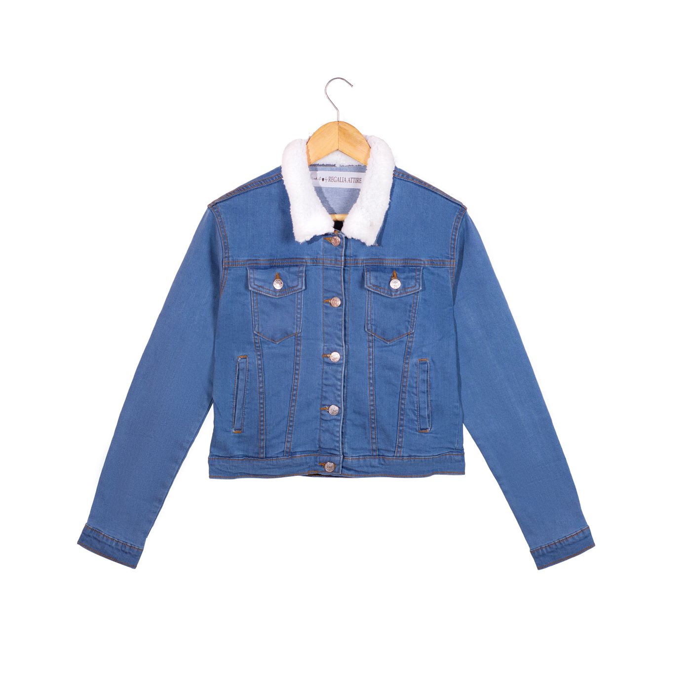 REGALIA Denim Sherpa Jacket