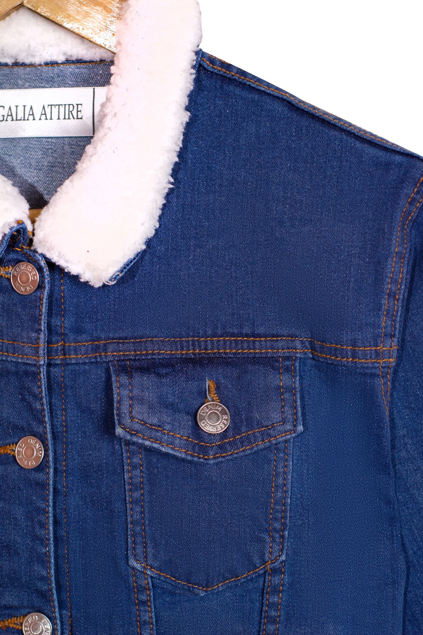 REGALIA Denim Sherpa Jacket