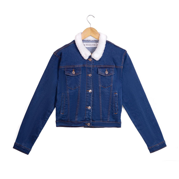 REGALIA  Denim Sherpa Jacket