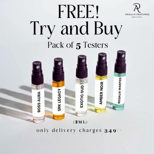 Pack of 5 Travel Spray (2ml)