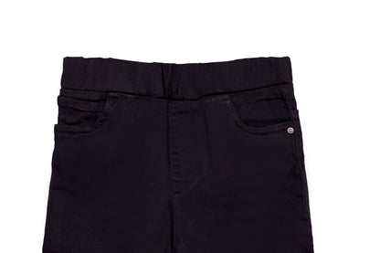 Womens Bell bottom Flare jeans-Black